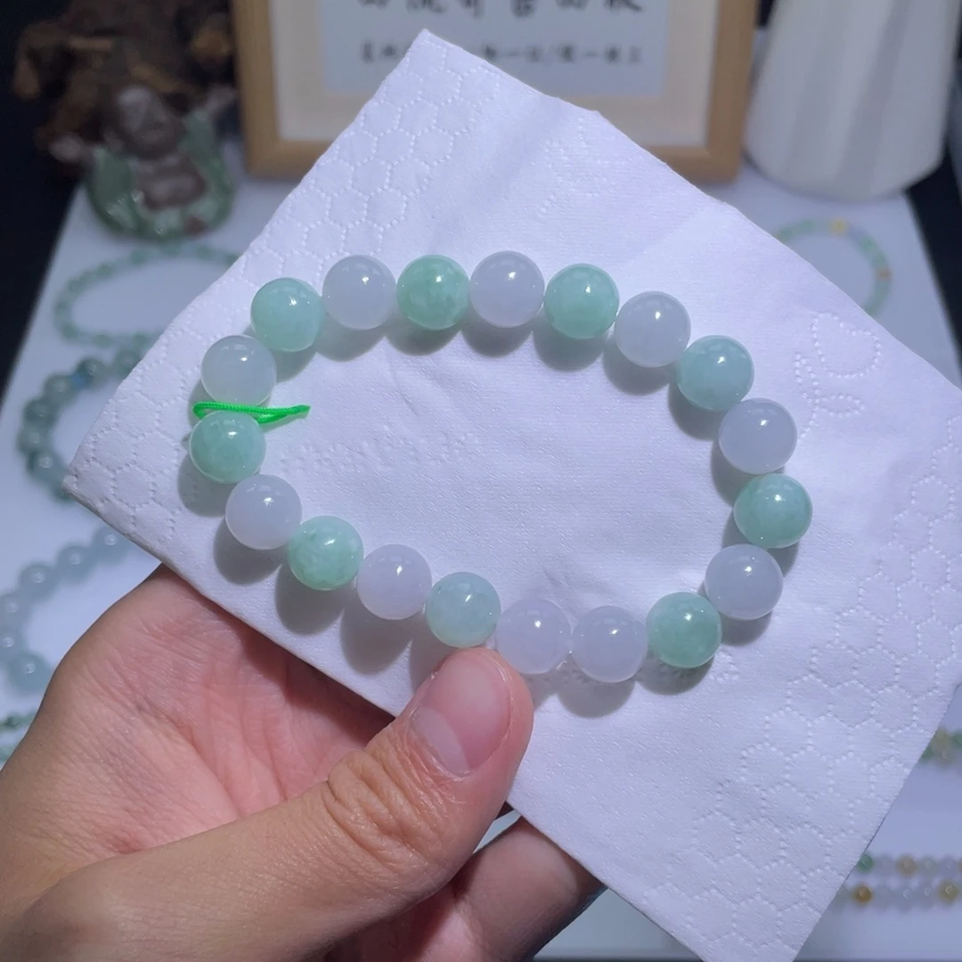 翡翠未镶嵌颈饰手串28
