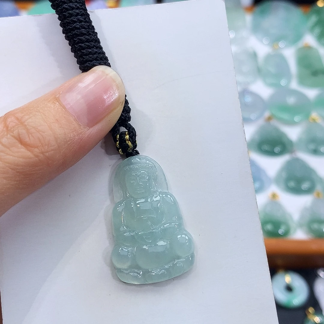 翡翠未镶嵌颈饰翡翠吊坠