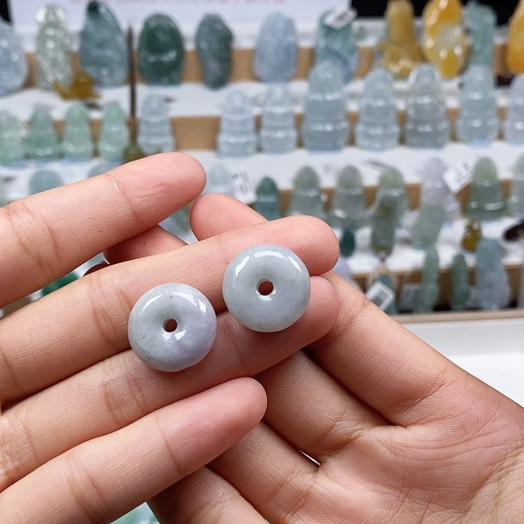 翡翠未镶嵌吊坠(不含链)翡翠吊坠4