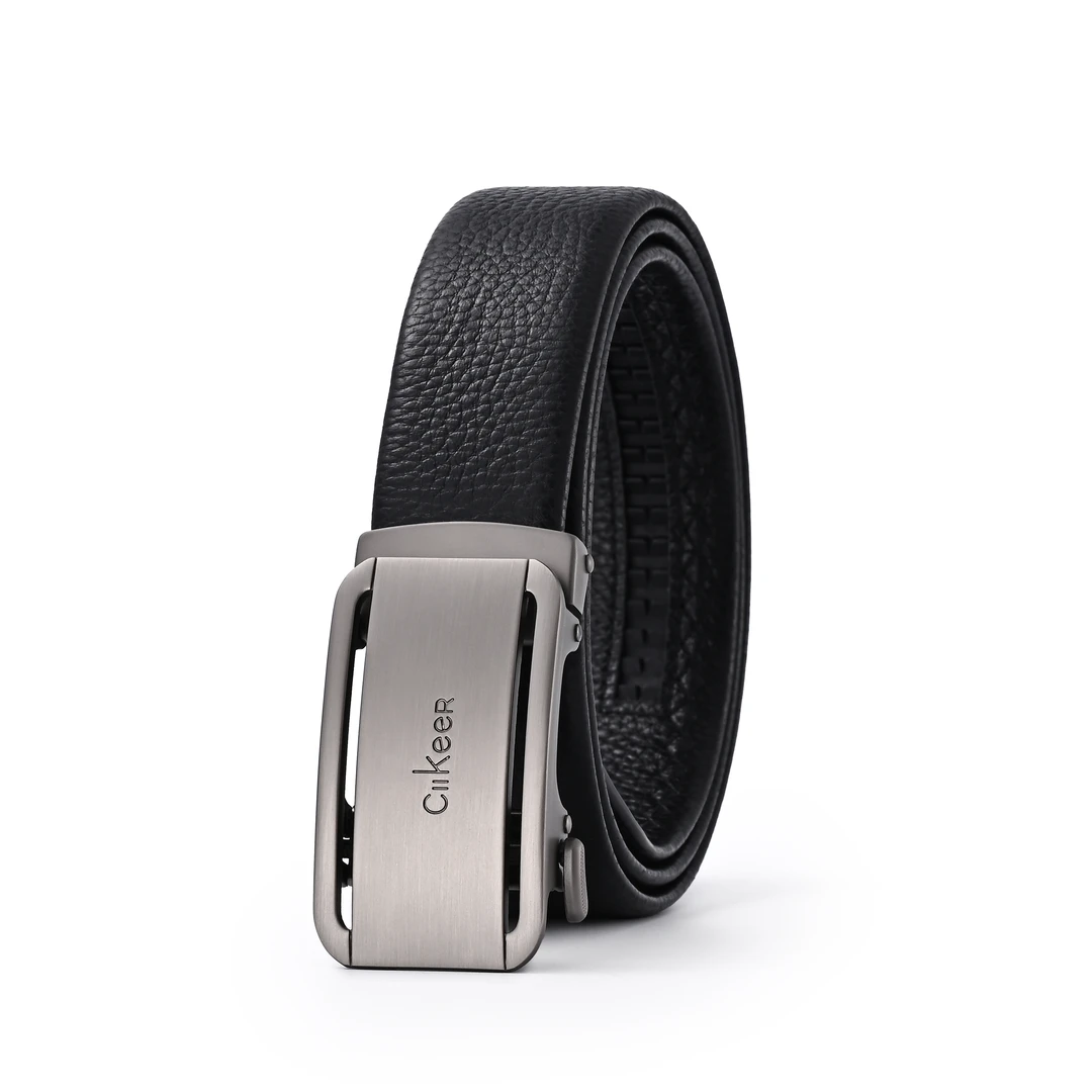 CIIkeer男士时尚商务头层牛皮皮带高档百搭韩版皮带休闲皮带
