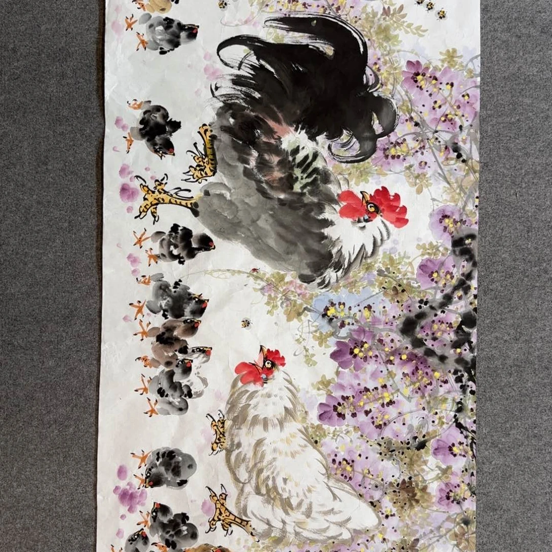 国画娄鹏老师手绘作品