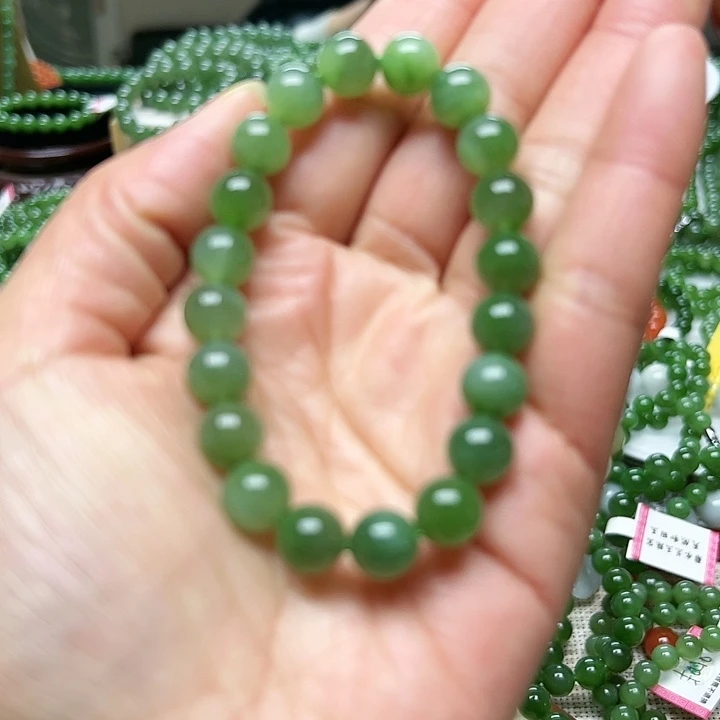 和田玉（碧玉）手串未镶嵌
