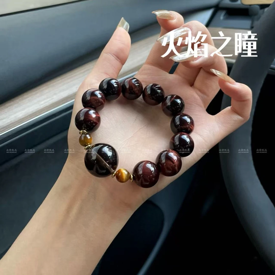 【火焰之瞳】天然虎眼石设计款手串 多样性发其一