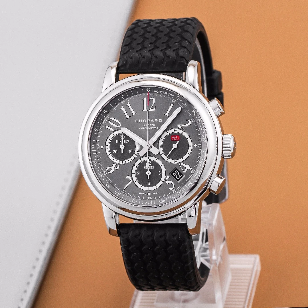 95新 Chopard/萧邦 经典赛车168511-3002自动机械男表42mm单表