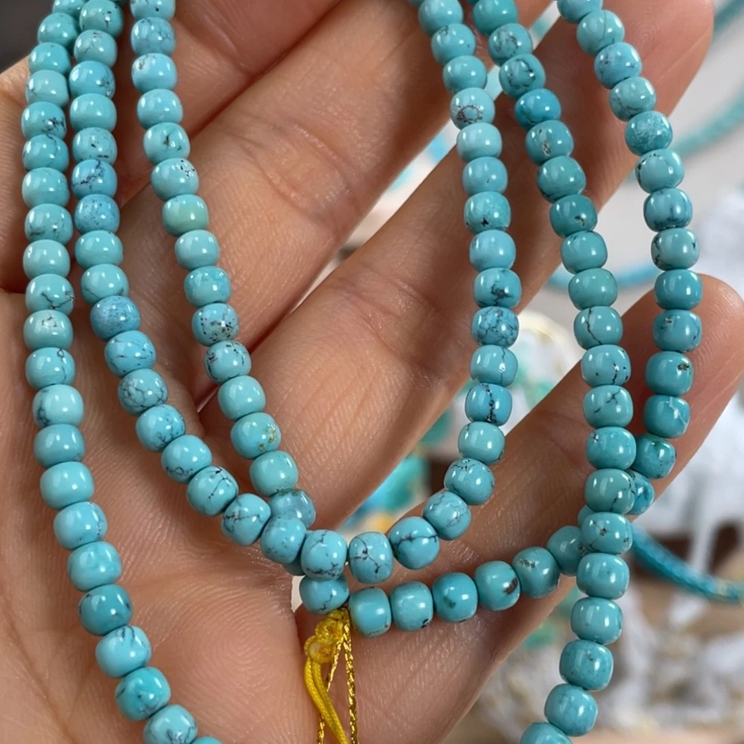 绿松石未镶嵌套链