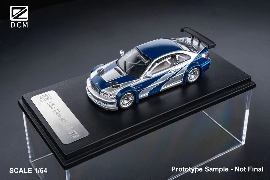 现货DCM 1：64宝马 M3 GTR E46 合金 BMW 汽车模型