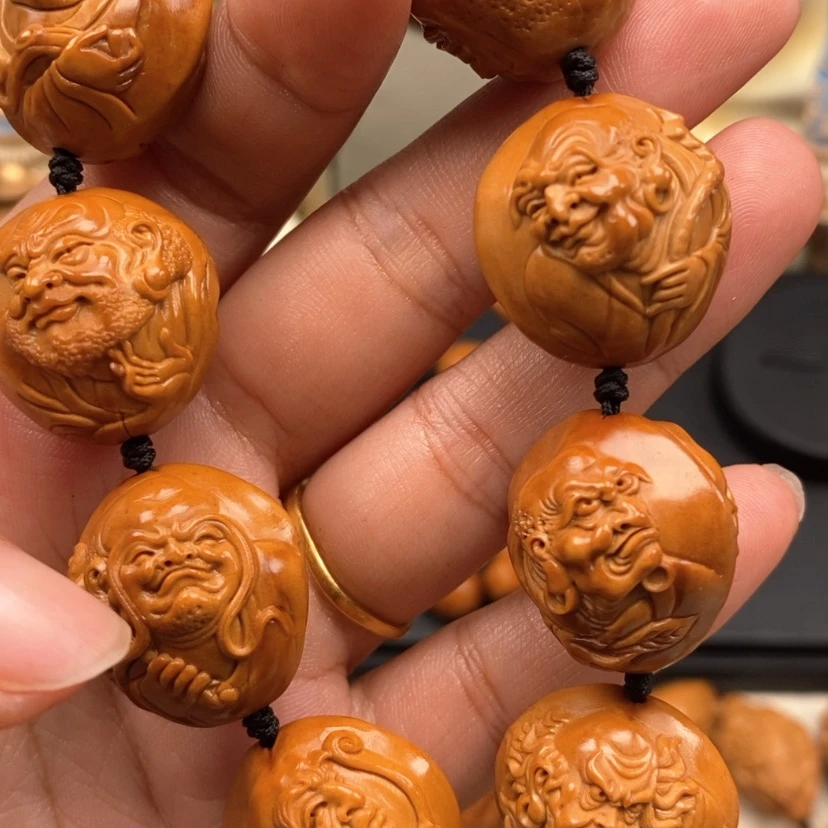 【闪购商品】橄榄核手串橄榄手工雕刻工艺