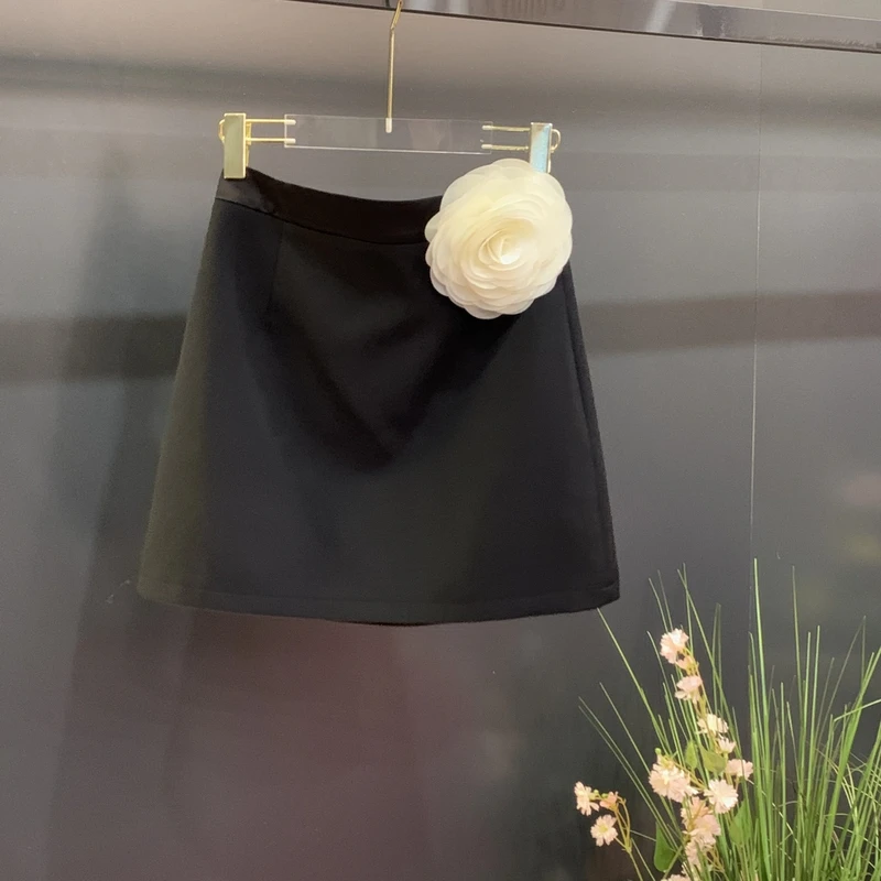 魅鹊 51096 气质高腰显瘦时尚百搭短裙