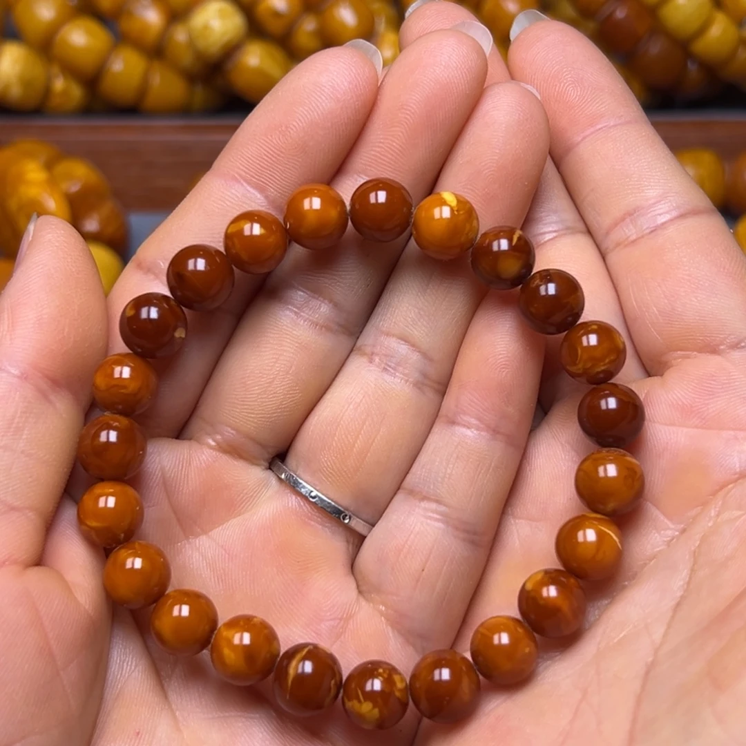 蜜蜡未镶嵌吊坠(不含链)