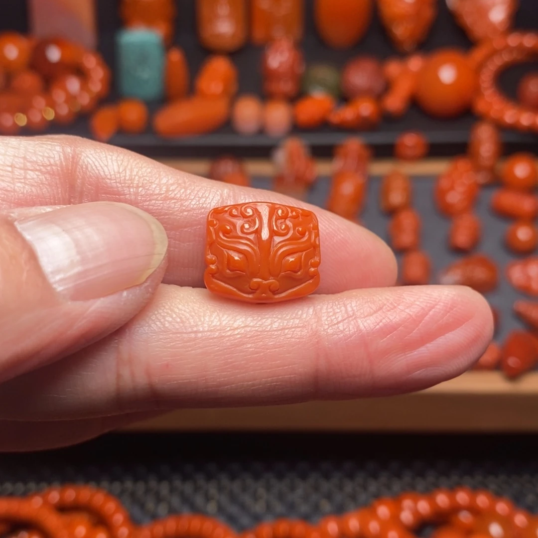 南红玛瑙精工配饰未镶嵌K****命