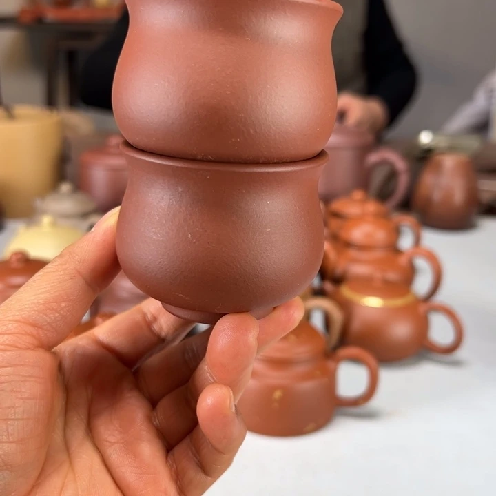 紫砂茶杯新人泥料体验杯