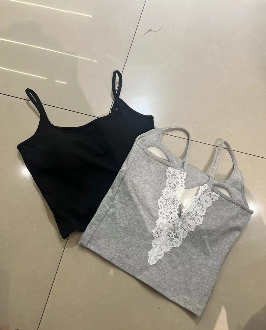 born（2530）蕾丝性感露背小吊带