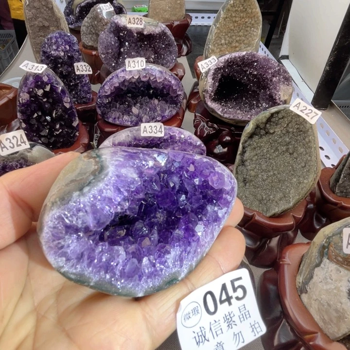 未镶嵌大型摆件（非配饰）紫晶