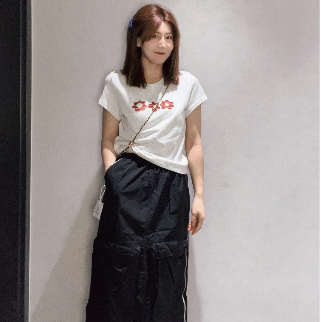 工装韩系甜酷风半身裙