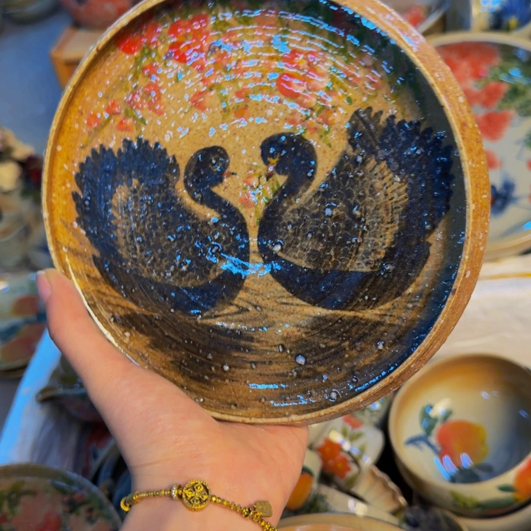 瓷片景德镇陶瓷手工手绘