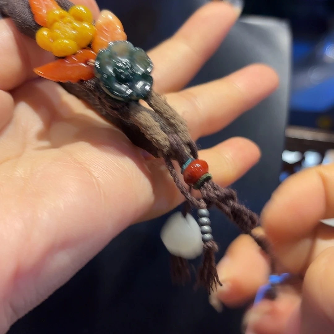 翡翠未镶嵌颈饰原创