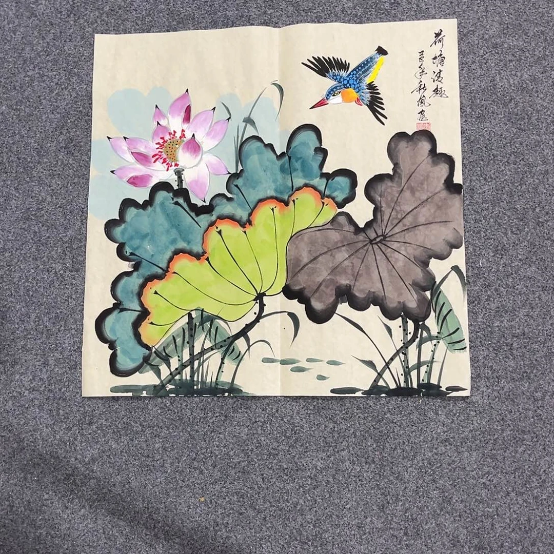 国画L精品国画作品单幅任发