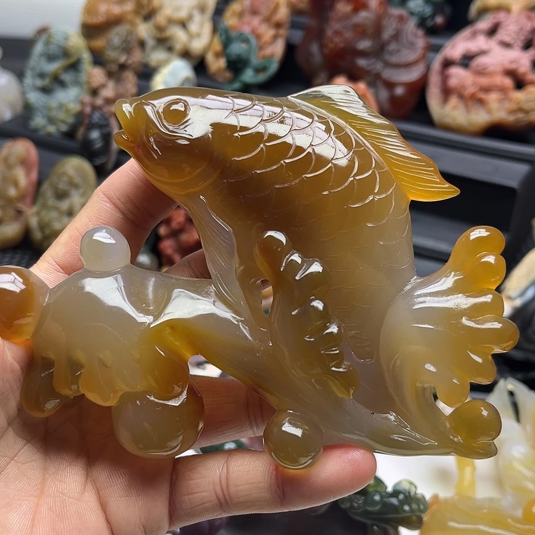 石英质玉摆件未镶嵌功**海