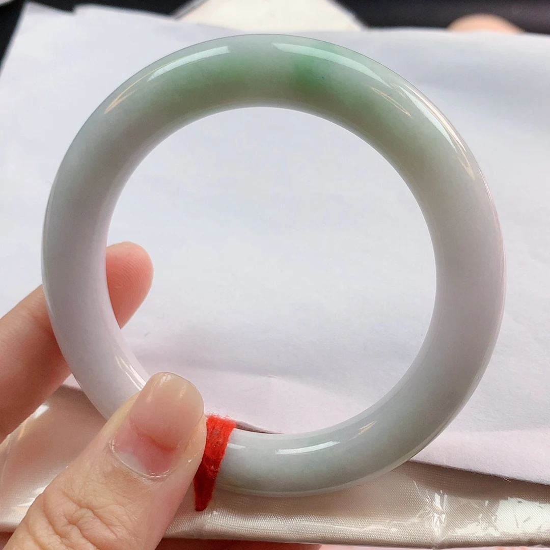 翡翠手镯未镶嵌55圈圆000008