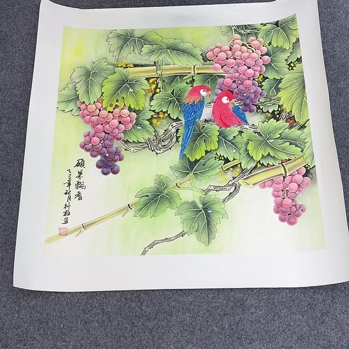 国画手绘国画作品