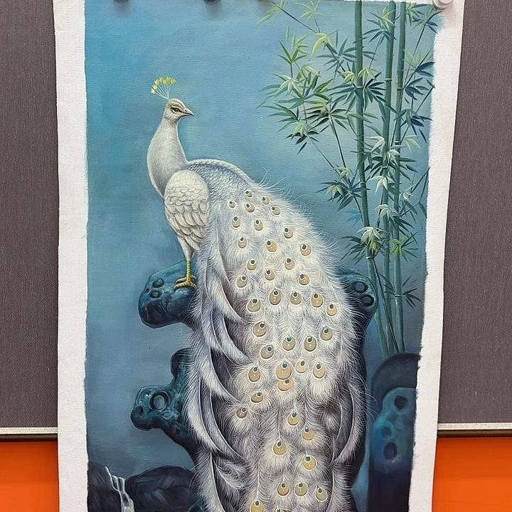 国画二郎老师展览原作