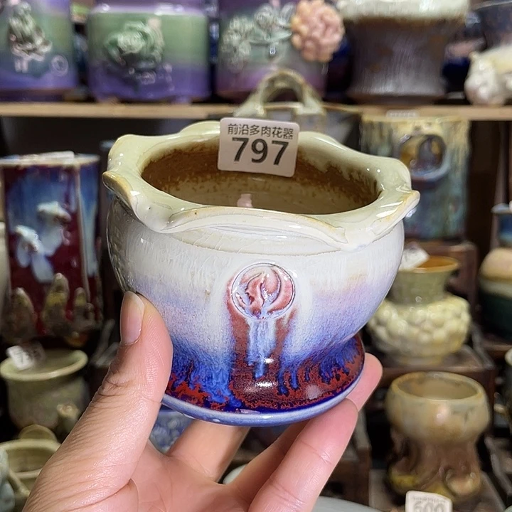 狼盆内口径8高度8