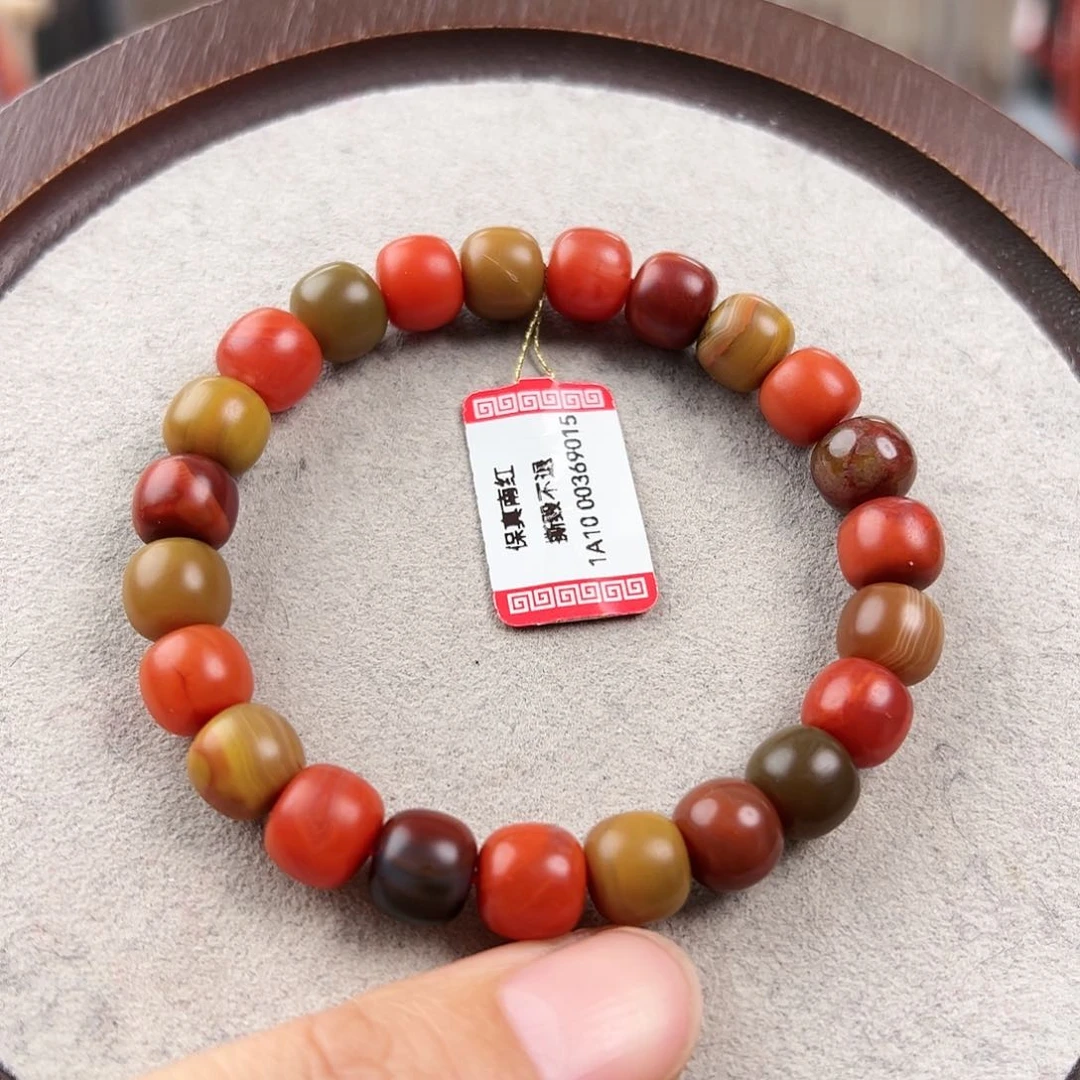 南红玛瑙手串未镶嵌