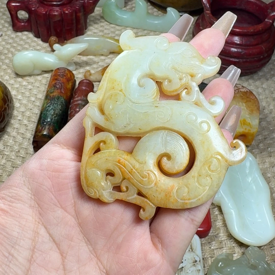 吊坠白玉菩提挂件