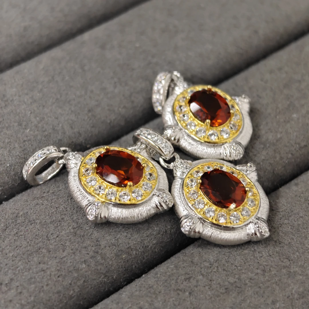 【书记甄选】天然黄水晶吊坠 多样性发一件 3343GY