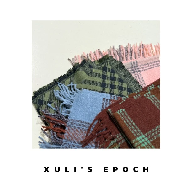 XULI'S EPOCH格仔风设计围巾·1016-2170·秋冬限定