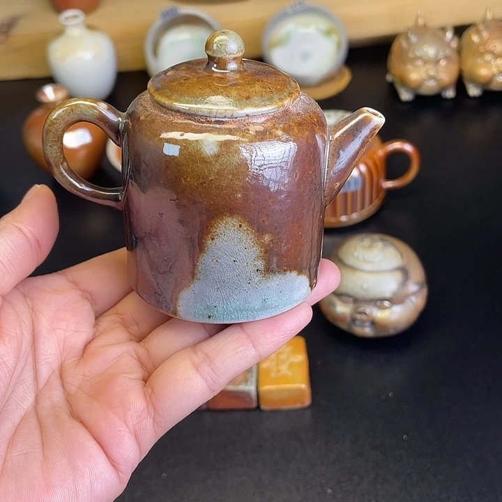 燃薪柴烧茶器精品壶