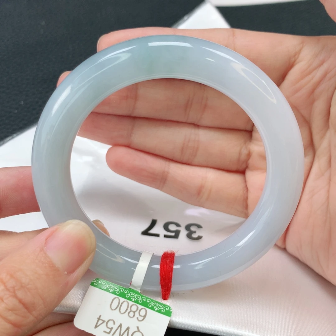 翡翠手镯未镶嵌缅甸圆54