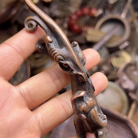 铜制文玩把玩物件