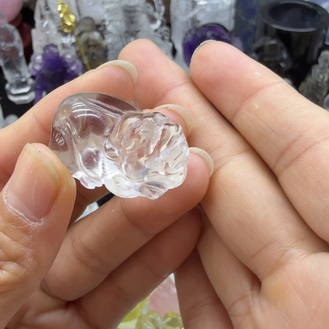 水晶未镶嵌珠宝半成品