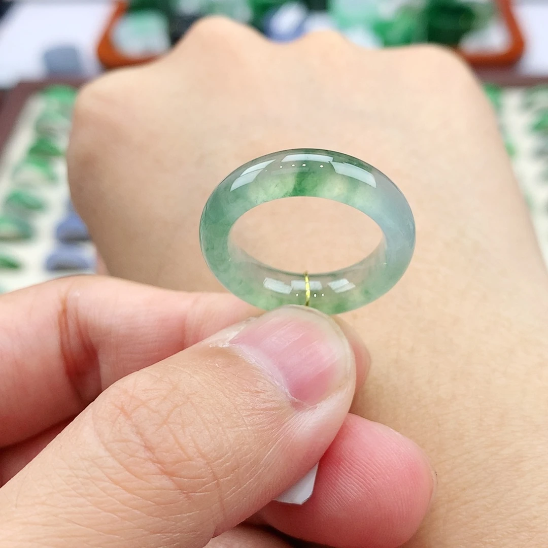 未镶嵌戒指翡翠13号