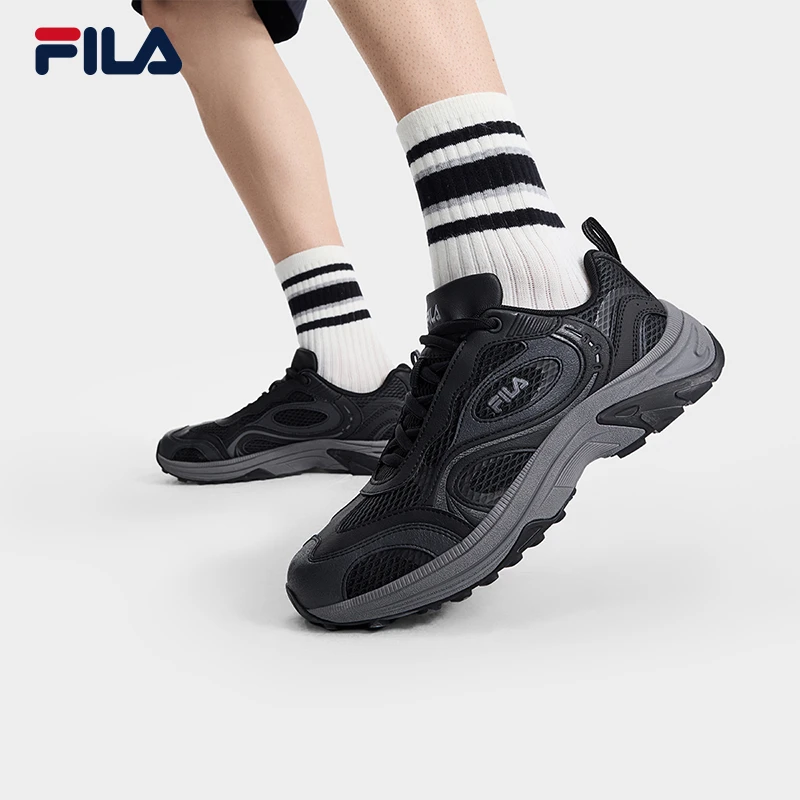 FILA 斐乐官方FLUXION复古运动鞋男2025秋新款川流鞋跑步鞋休闲鞋