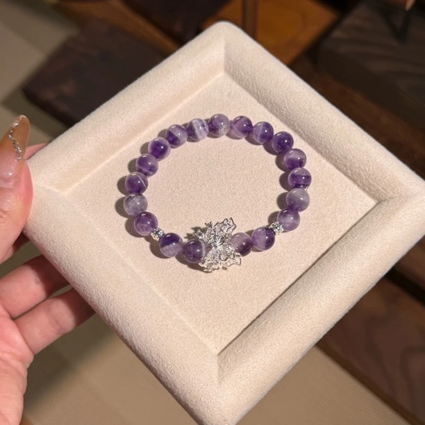 Elyssia 紫水晶小圈口 原创设计