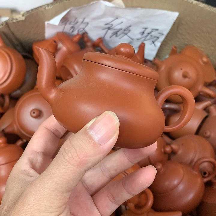 原矿朱泥茶壶茶具家用130