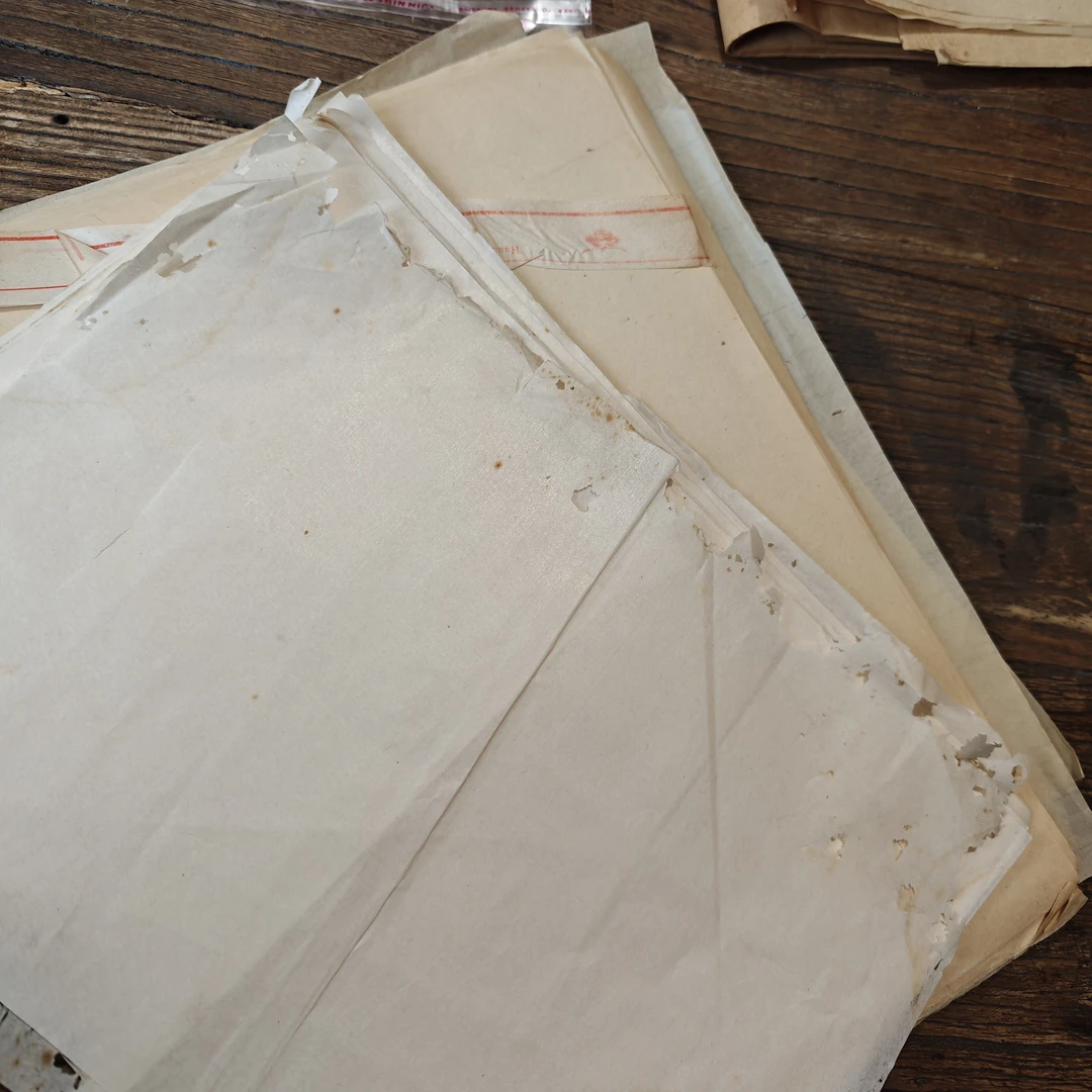 78张90毛边和四十张东洋口粮半纸24*33cm