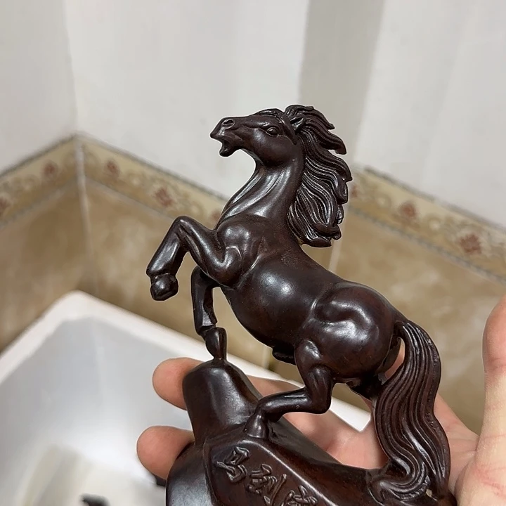 木黑檀木15马一只（字）