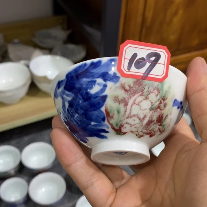 杯张学鸿老师作品微瑕内外双绘