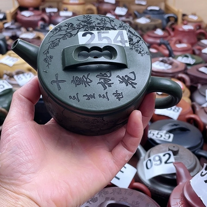 ↑***〓茶壶紫砂微瑕紫砂