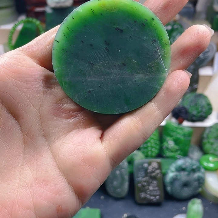 未镶嵌和田玉珠宝半成品