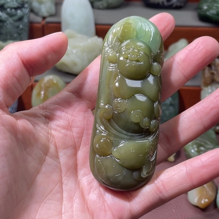 和田玉（糖玉）未镶嵌颈饰