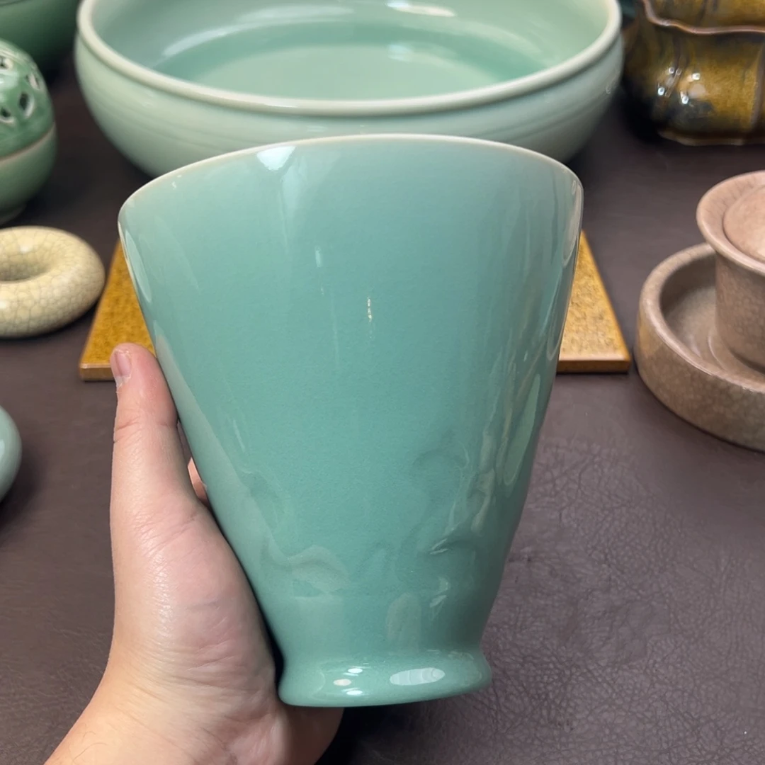 青瓷茶器青瓷茶器微瑕