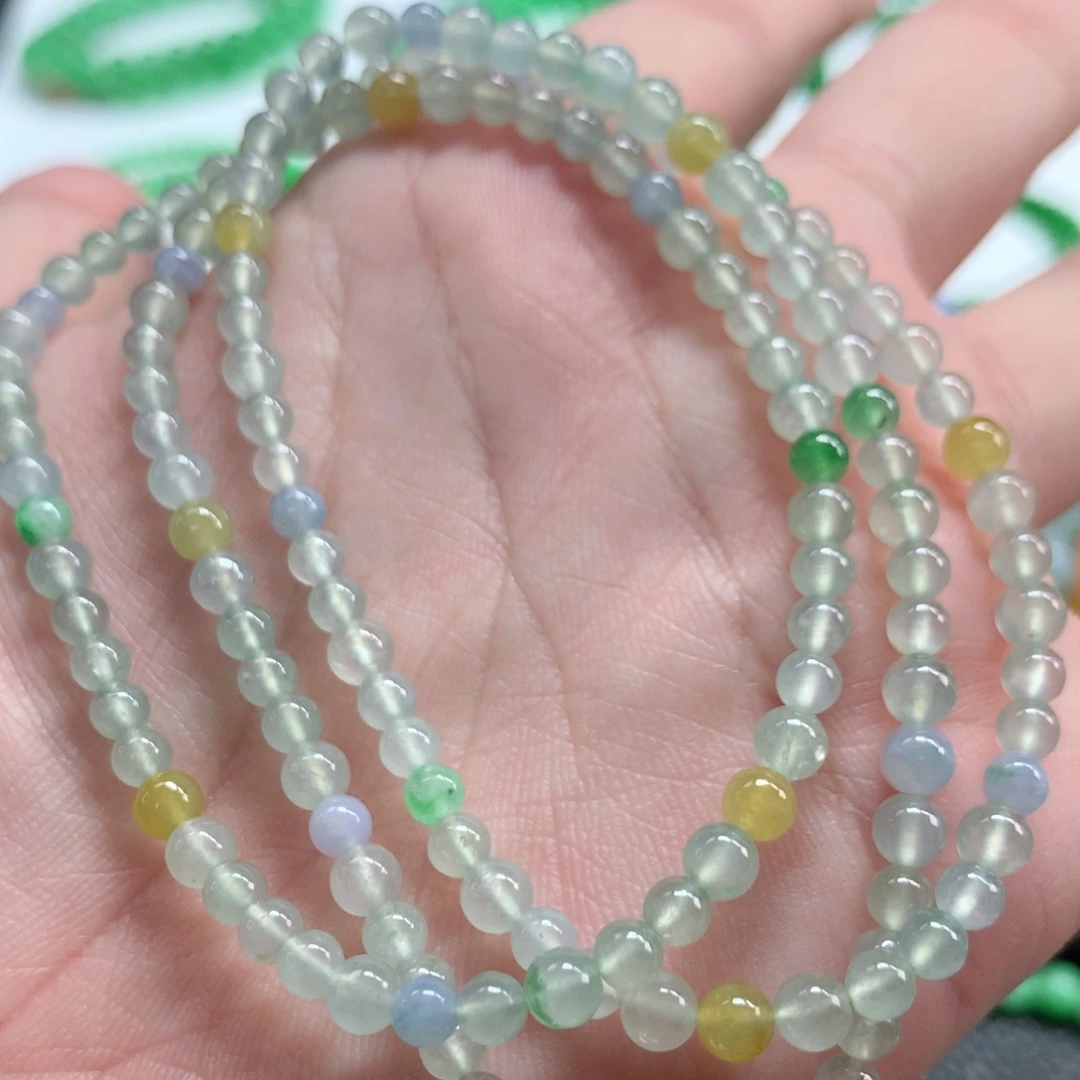 翡翠未镶嵌手链翡翠