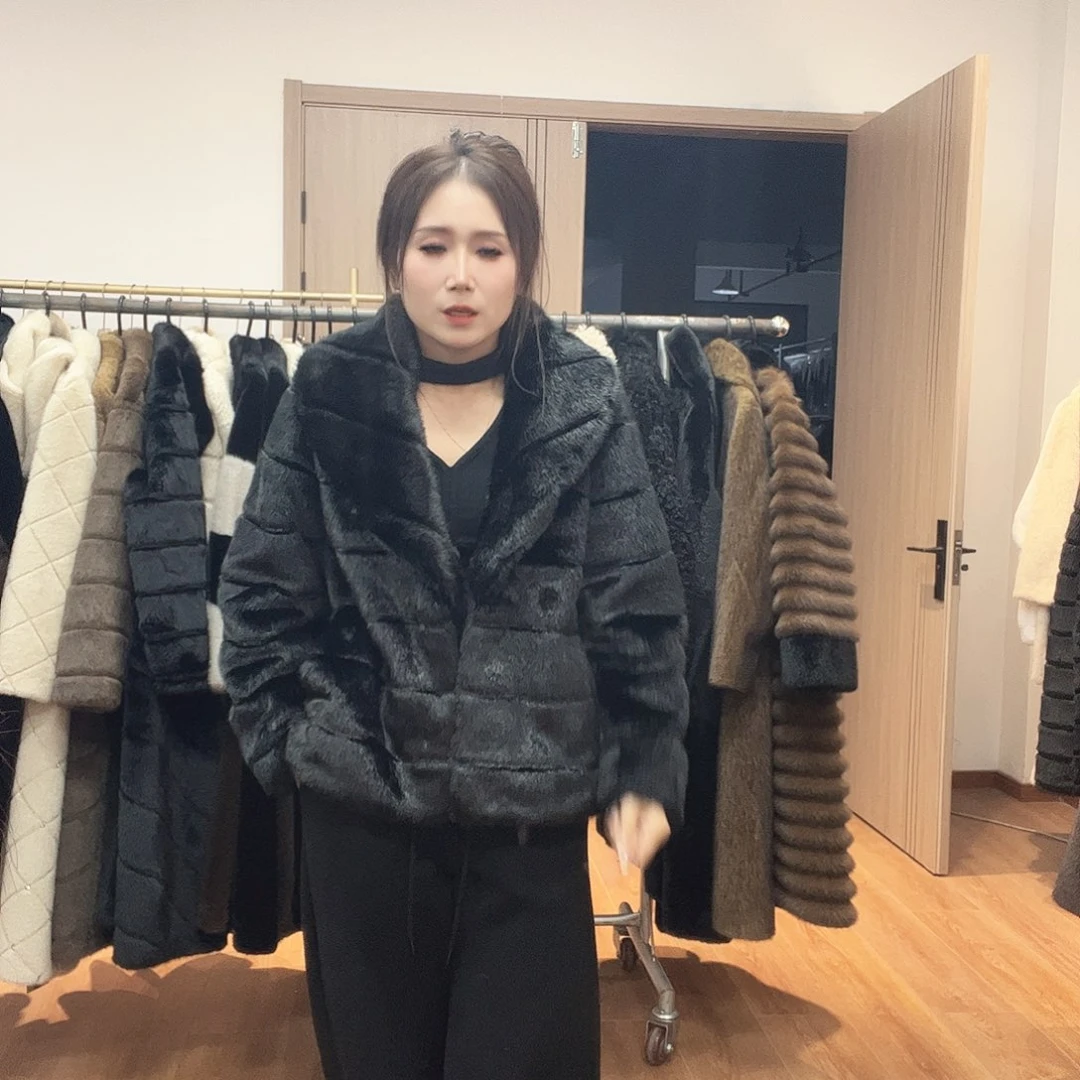 109号皮毛一体外套