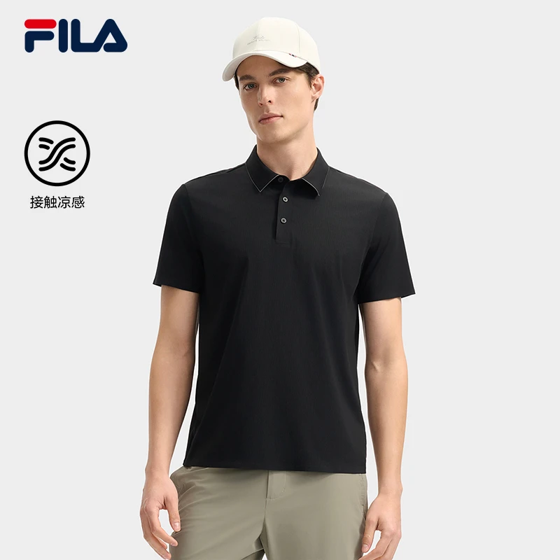 Fila/斐乐新款男子【夏季接触凉感短袖POLO衫】百搭上衣F11M522114F