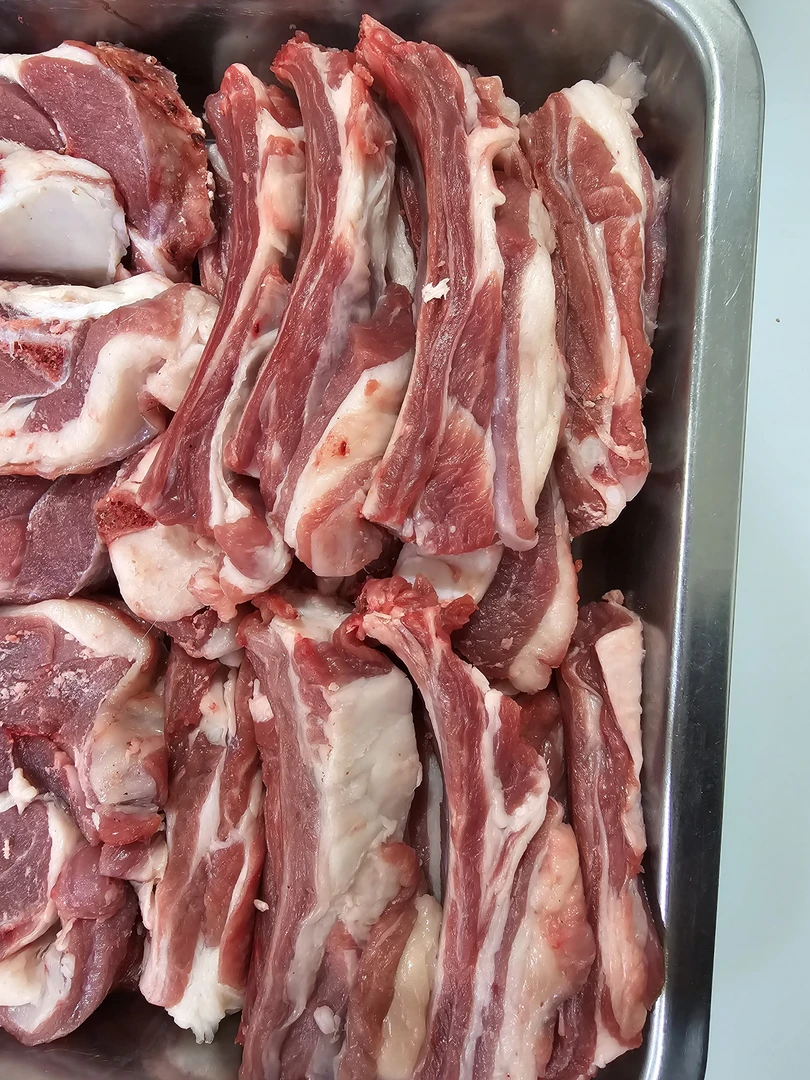 清真 羊排肋排散养羔羊新鲜羊排骨正宗手把肉羊肋条烧烤食材