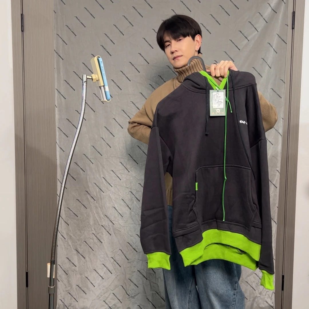 套头款潮流时尚连帽卫衣m码